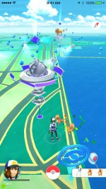 『ポケモンGO』ゲーム画面