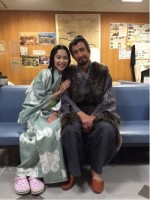 草刈正雄＆木村佳乃、『真田丸』父娘ショットを公開！「近所でばったり会うことも」