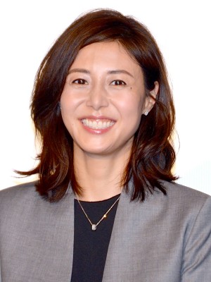 松嶋菜々子、『営業部長 吉良奈津子』完成披露会見＆舞台挨拶に出席