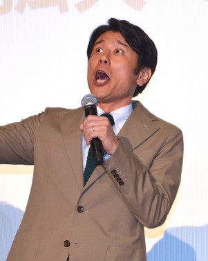 『営業部長 吉良奈津子』完成披露試写会に登壇した原田泰造