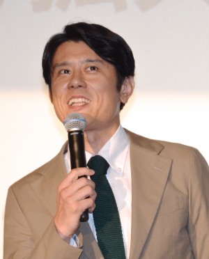 『営業部長 吉良奈津子』完成披露試写会に登壇した原田泰造