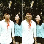 山田裕貴＆松井珠理奈、“血だらけ”笑顔のツーショットを公開！ギャップが「怖いよ…」