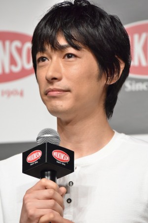 WILKINSON 新商品＆新CM発表会に出席したディーン・フジオカ