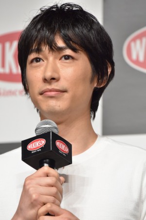 WILKINSON 新商品＆新CM発表会に出席したディーン・フジオカ