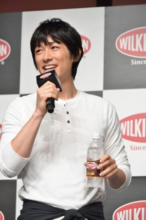 WILKINSON 新商品＆新CM発表会に出席したディーン・フジオカ
