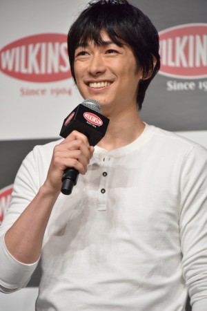 WILKINSON 新商品＆新CM発表会に出席したディーン・フジオカ