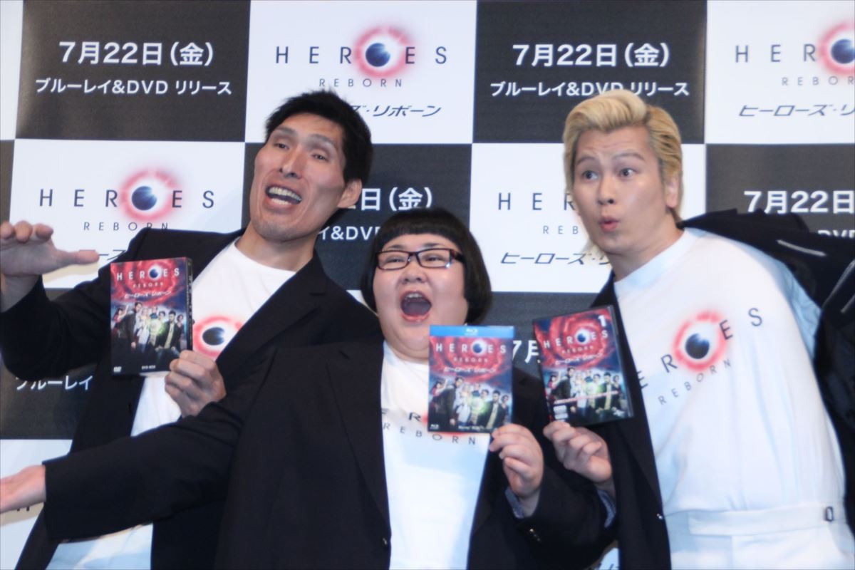 篠原信一、130キロのメイプル超合金・安藤を軽々と“お嫁さん”だっこ