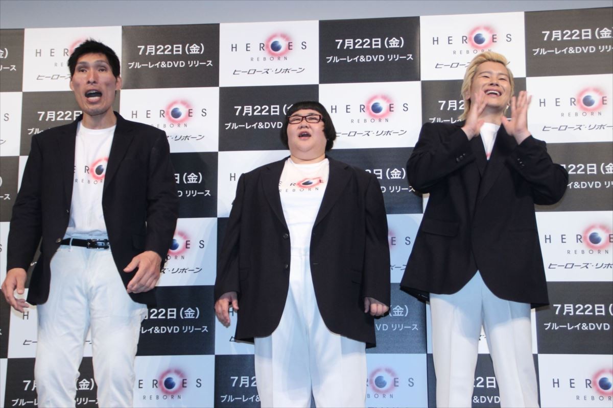 篠原信一、130キロのメイプル超合金・安藤を軽々と“お嫁さん”だっこ