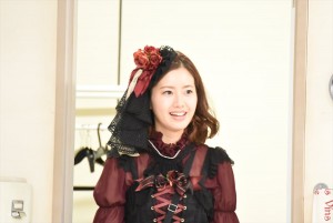 内藤理沙、『グ・ラ・メ！～総理の料理番～』制作発表記者会見にて