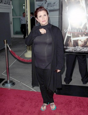 ＜ビフォー＞キャリー・フィッシャー