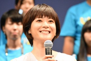 上野樹里、『青空エール』完成披露舞台挨拶に登場　