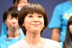 上野樹里、『青空エール』完成披露舞台挨拶に登場　
