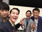 堀井新太、『青空エール』共演者との4ショット公開！ はじける最高の笑顔に反響