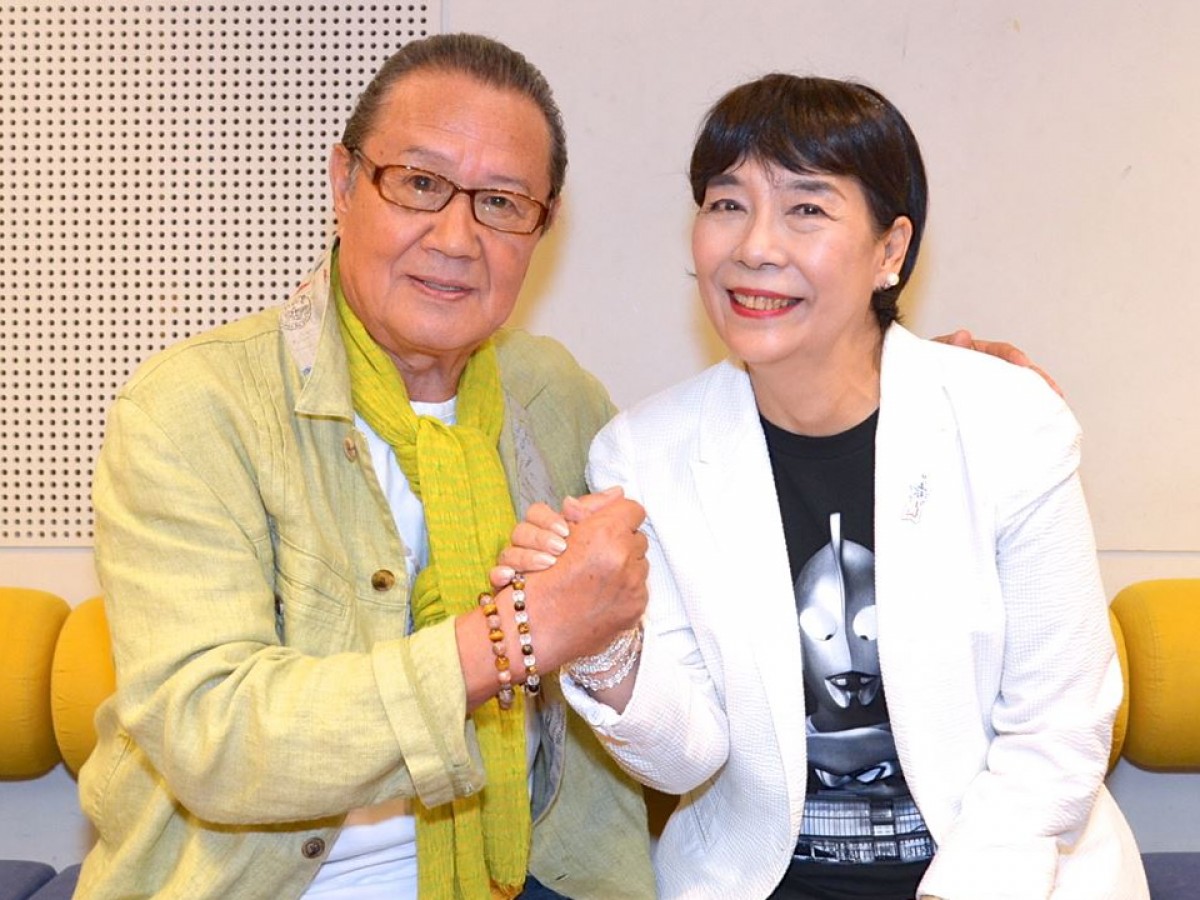 昭和「ウルトラマン」のレジェンド森次晃嗣＆桜井浩子、放送50年に感無量！