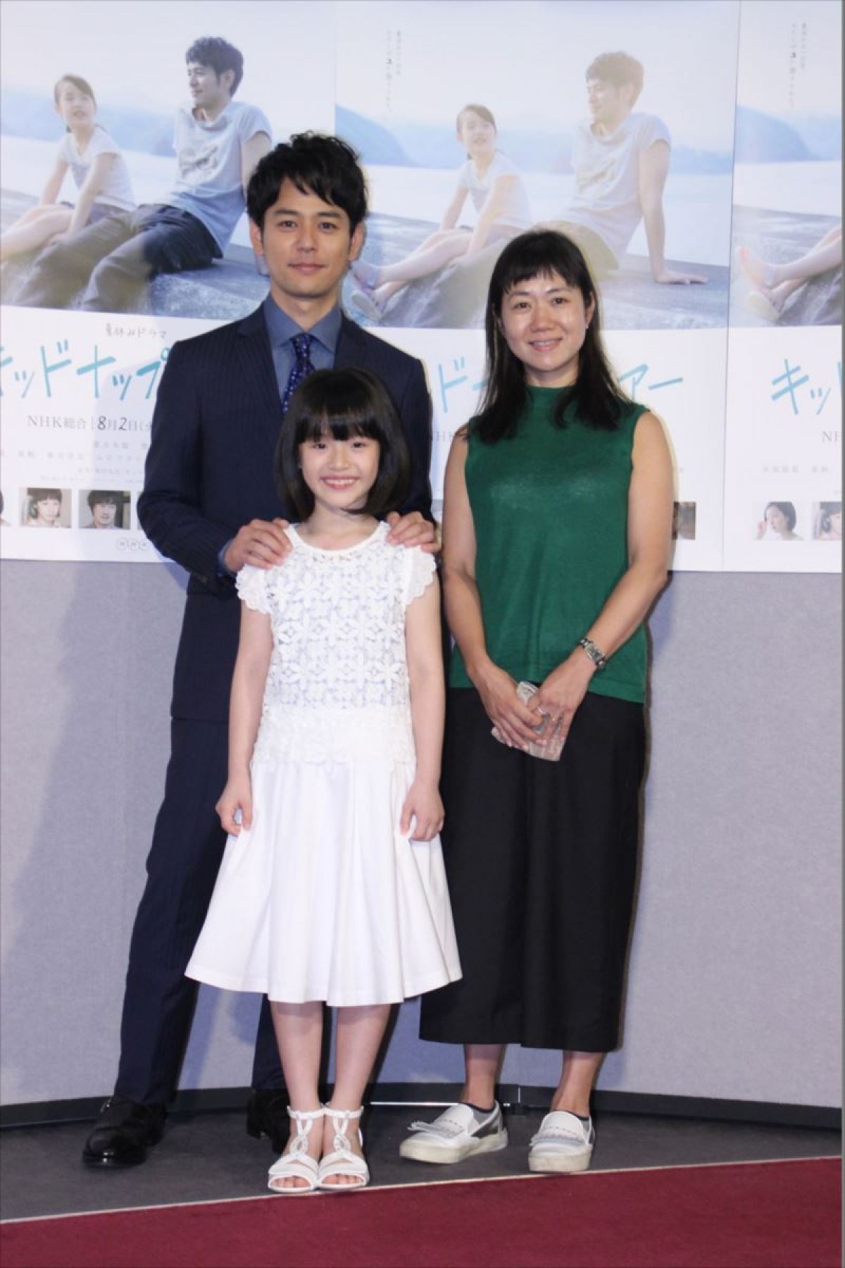 父親役の妻夫木聡、共演子役から「ダメおやじ」ときびしいツッコミ　