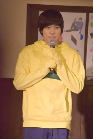 小澤廉『おそ松さん on STAGE ～SIX MEN’S SHOW TIME～』制作発表会見にて