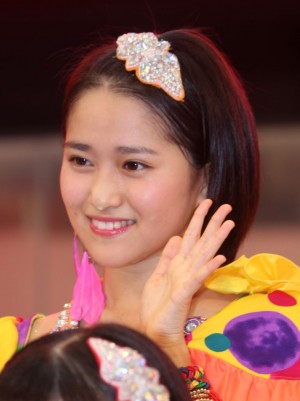 こぶしファクトリー「3rdシングル発売記念イベント」に出席した田口夏実