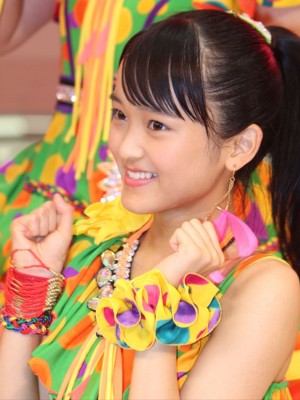 こぶしファクトリー「3rdシングル発売記念イベント」に出席した野村みな美