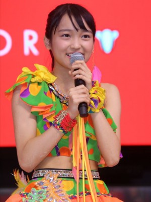 こぶしファクトリー「3rdシングル発売記念イベント」に出席した野村みな美