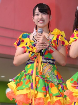 こぶしファクトリー「3rdシングル発売記念イベント」に出席した和田桜子