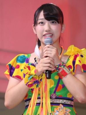 こぶしファクトリー「3rdシングル発売記念イベント」に出席した和田桜子