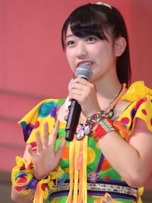 こぶしファクトリー「3rdシングル発売記念イベント」に出席した和田桜子