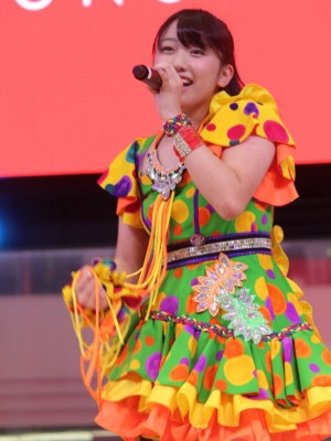 こぶしファクトリー「3rdシングル発売記念イベント」に出席した和田桜子