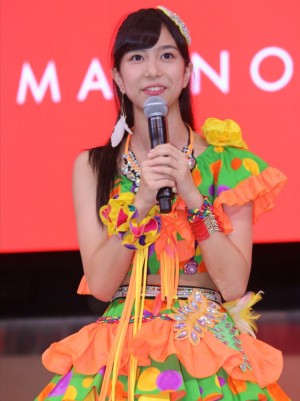 こぶしファクトリー「3rdシングル発売記念イベント」に出席した井上玲音