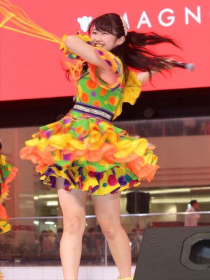 こぶしファクトリー「3rdシングル発売記念イベント」に出席した広瀬彩海