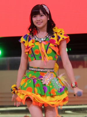 こぶしファクトリー「3rdシングル発売記念イベント」に出席した浜浦彩乃