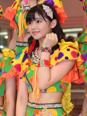 こぶしファクトリー「3rdシングル発売記念イベント」に出席した浜浦彩乃