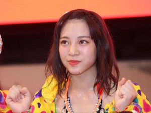こぶしファクトリー「3rdシングル発売記念イベント」に出席した小川麗奈