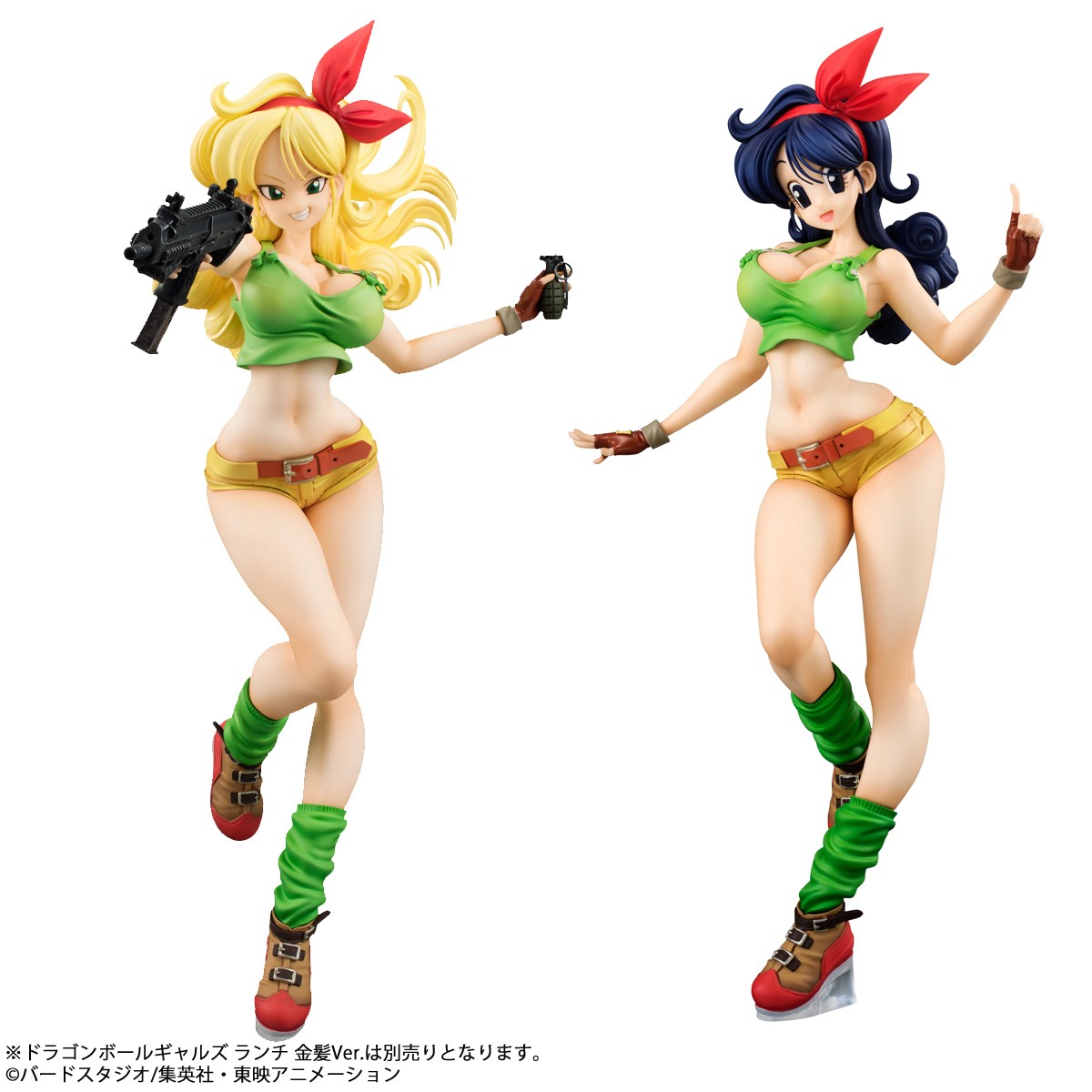 『ドラゴンボール』おしとやかな性格のランチさん、 プリプリバディで立体化