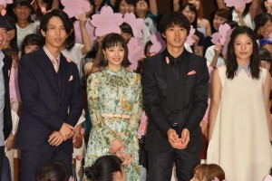 『四月は君の嘘』完成披露試写会にて