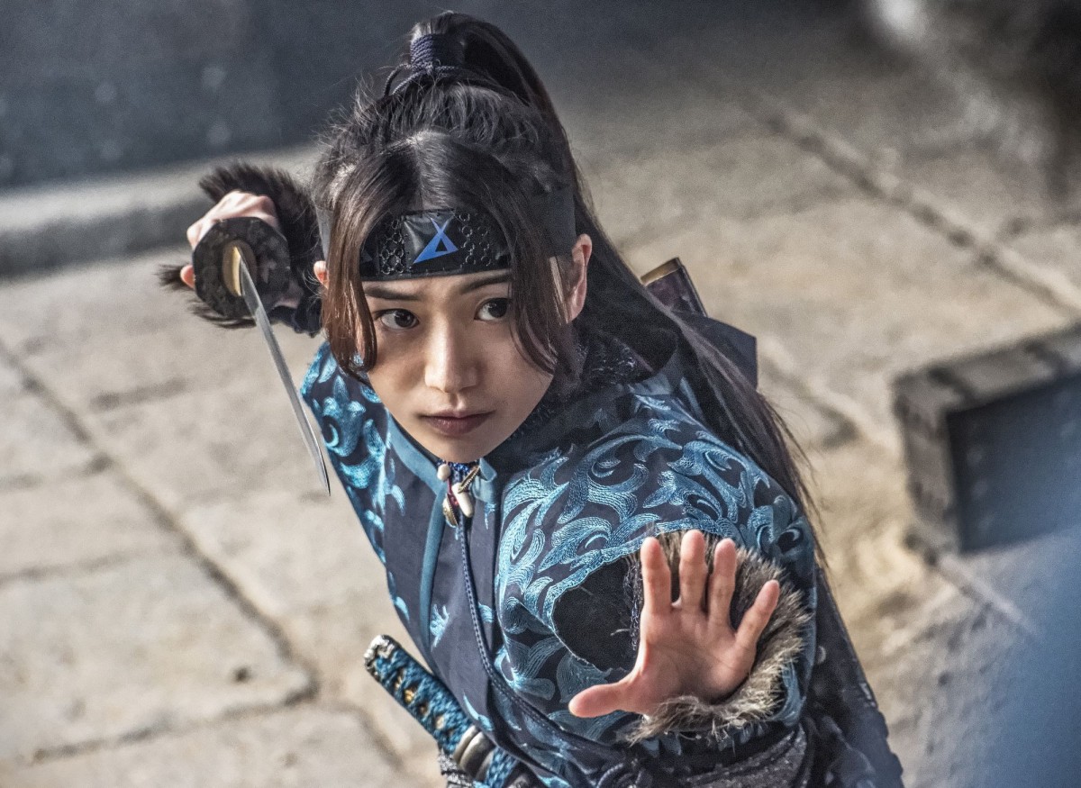 映画『真田十勇士』でくノ一・火垂を演じる大島優子