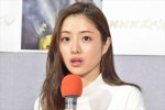 NHKスペシャル『ドラマ 戦艦武蔵』会見に出席した石原さとみ