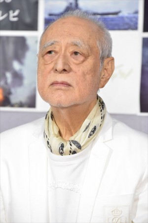NHKスペシャル『ドラマ 戦艦武蔵』会見に出席した津川雅彦