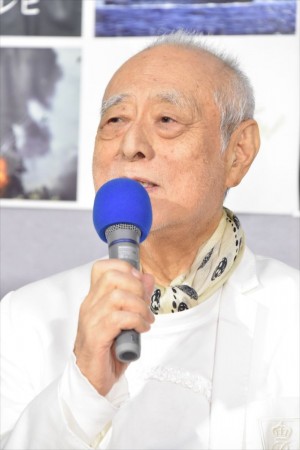 NHKスペシャル『ドラマ 戦艦武蔵』会見に出席した津川雅彦