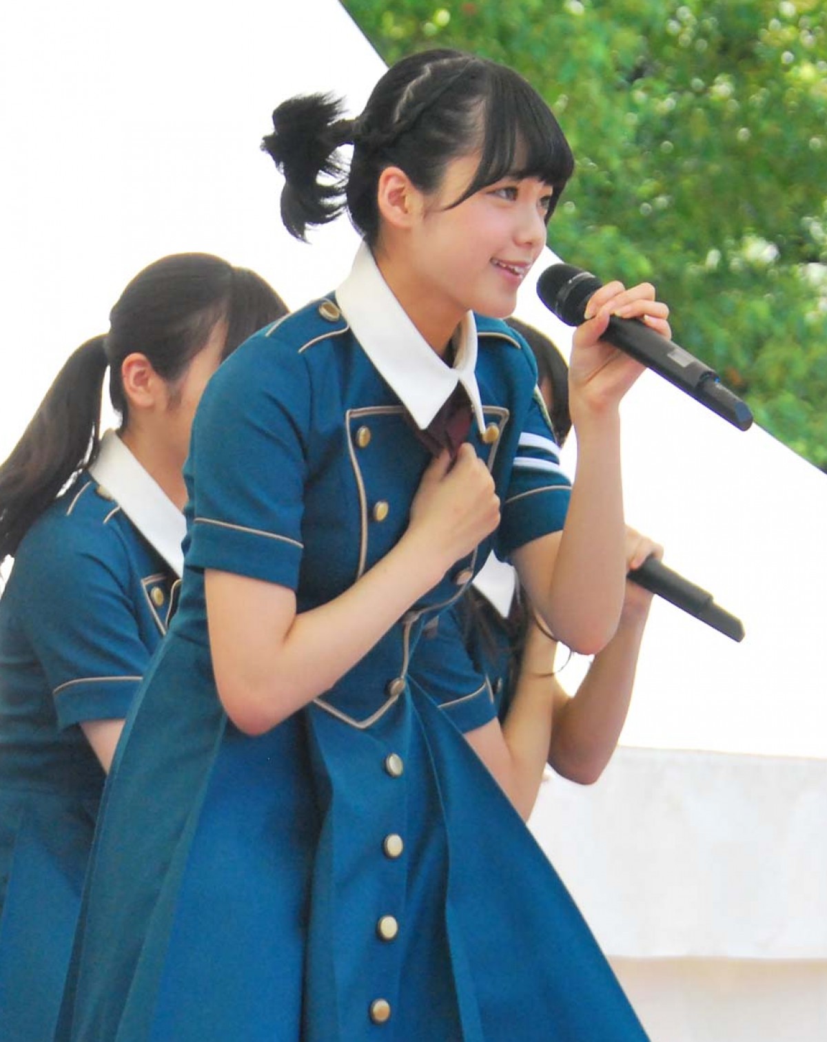 欅坂46、TIF初参戦！途中加入の長濱ねるが「サイマジョ」緑制服で登場してファン歓喜