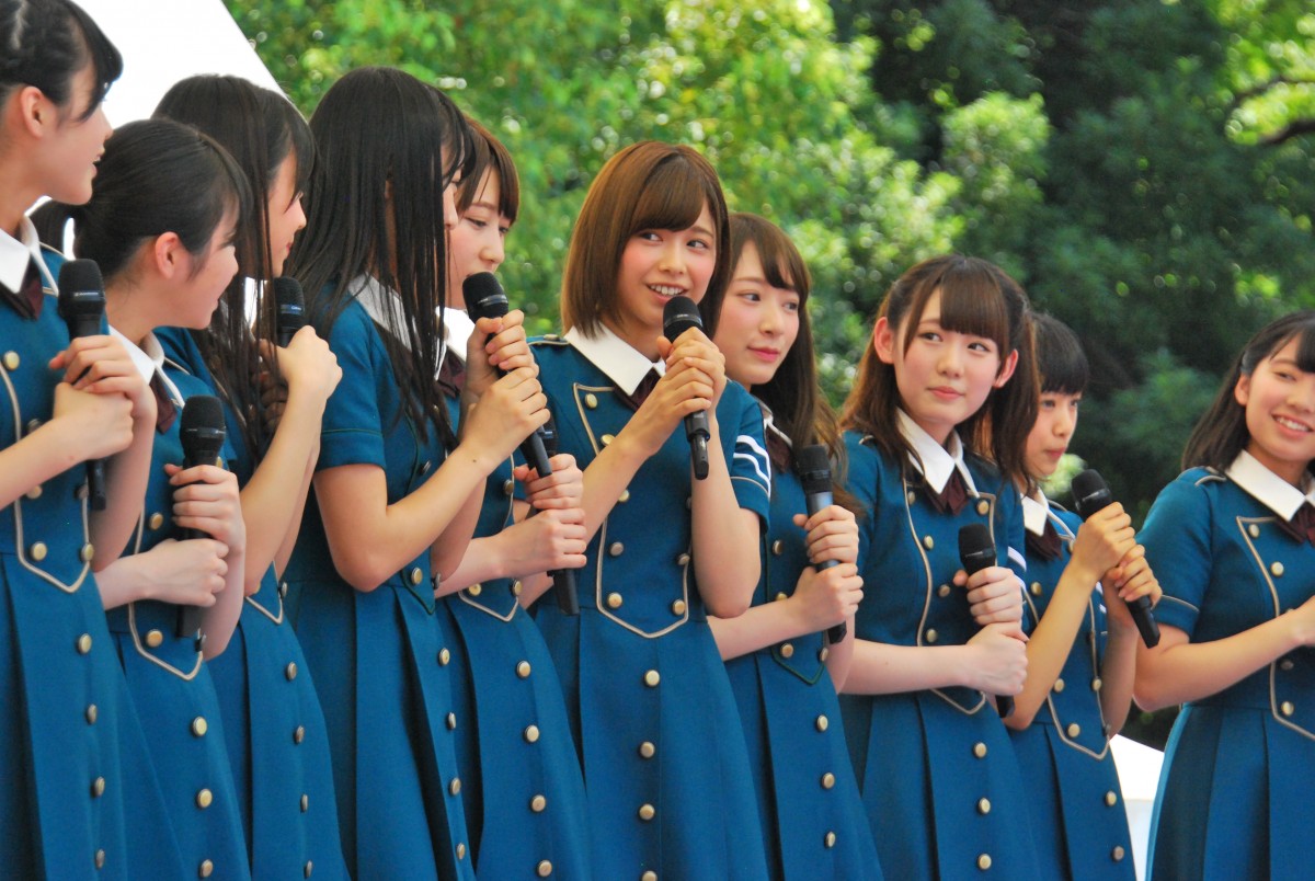 欅坂46、TIF初参戦！途中加入の長濱ねるが「サイマジョ」緑制服で登場してファン歓喜