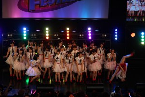「TOKYO IDOL FESTIVAL 2016」に出演したNGT48