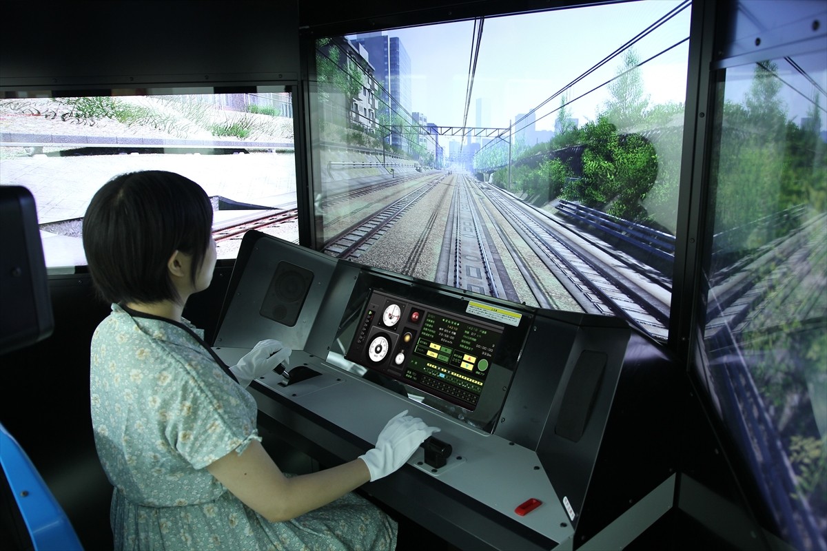 アーケードゲーム『電車でGO!!』筐体