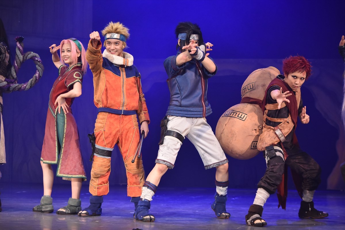 舞台『NARUTO』東京公演開幕！ “ゲジマユ”ロック・リー参戦で熱血アップ
