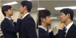 【写真】千葉雄大、工藤阿須加をアゴクイ　“危険な雰囲気”の二人に興奮