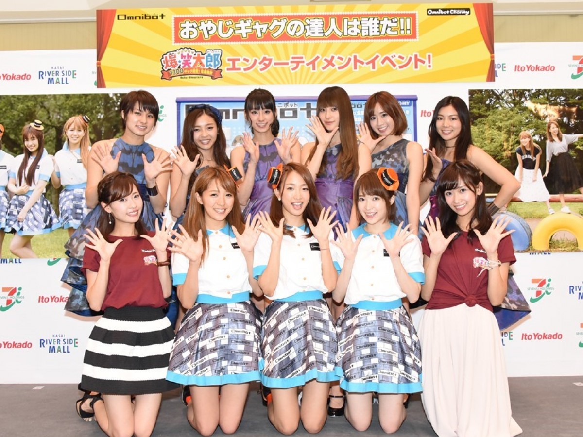 predia岡村明奈がロボット超えの「達人」に？ アイドル11名が“おやじギャグ”で対決