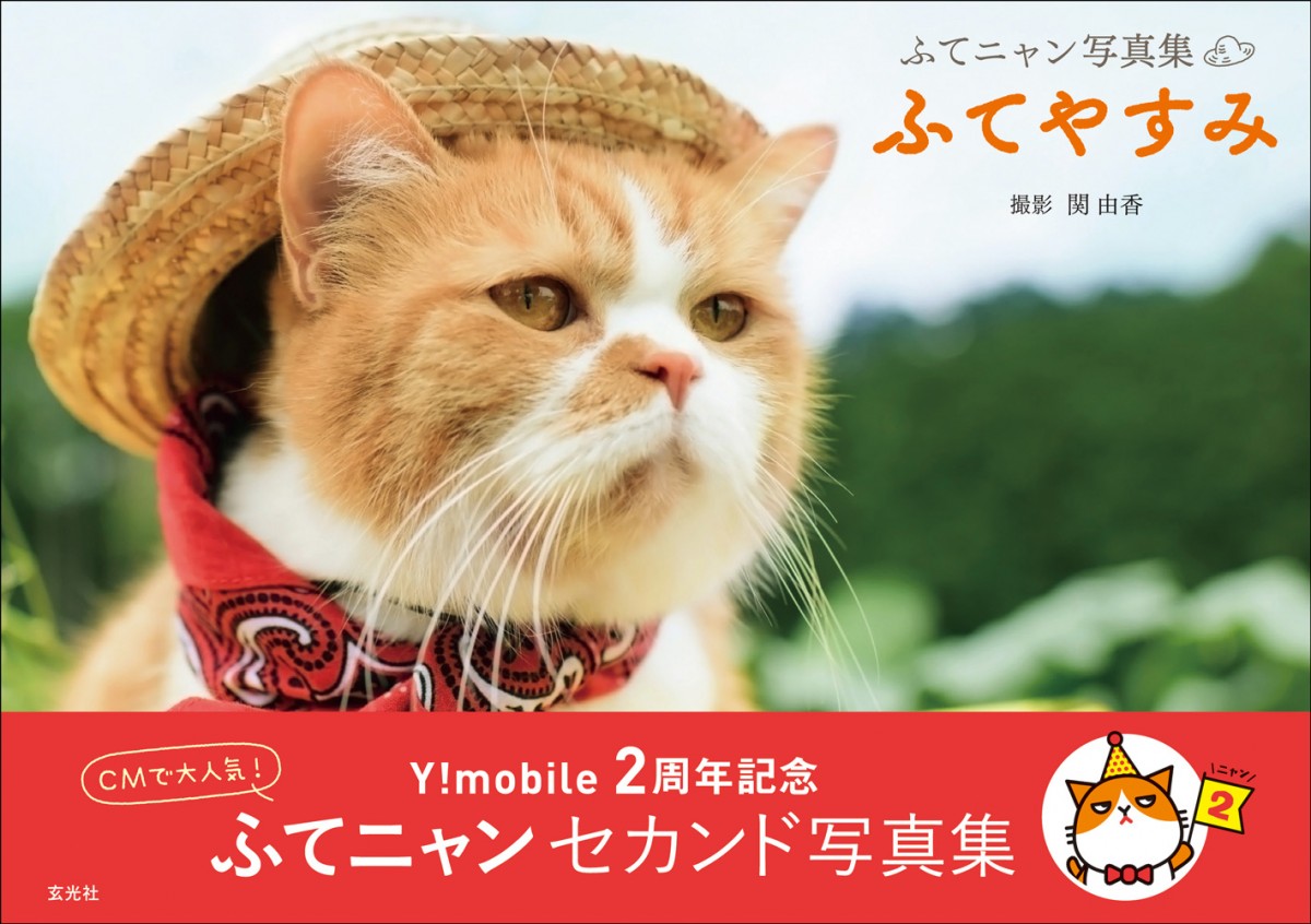 CMでおなじみ“ふてニャン”、写真集第2弾発売！のんびり休日に密着