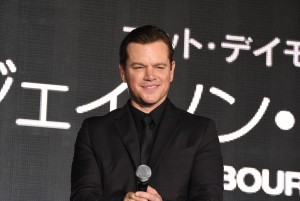 『ジェイソン・ボーン』ジャパンプレミアに登場したマット・デイモン　