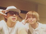 【写真】三浦翔平、山田親太朗と久々の食事へ　ラフな2人にファン歓喜