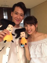 土屋太鳳と葉山奨之、ツーショット公開　演技の世界を「一緒に歩いていけたら…」