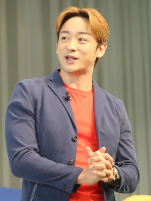 新型SERENA体験イベントに出席した、山本耕史